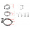 CLAMP 51 STAINLESS STAINLESS STAINLESS CONNECTOR Tri-Clamp DN50 / 52mm TC