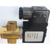 Open brass solenoid valve 1/8 " 230V 0-16 bar 120°C :