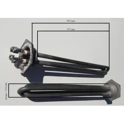 DOUBLE CHAUFFAGE 2000/2000W POUR DISTILLATEUR INOX AVEC BLINDAGE