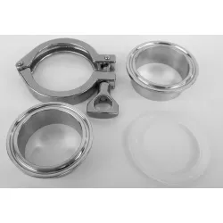ABRAZADERA 51 INOXIDABLE INOXIDABLE CONECTOR INOXIDABLE Tri-Clamp DN50 / 52mm TC