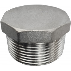 STAINLESS PLUG, 6-POINT,...