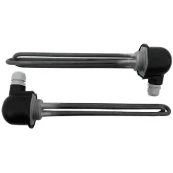 GRZAŁKA PODWÓJNA 1400/2000W DO DESTYLATORA NIERDZEWNA z OSŁONĄ