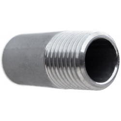 STAINLESS NIPPLE STAINLESS RESISTANT 3/8" SINGLE STUFF 16.5mm