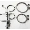 CLAMP Morsetto 51 INOX CONNETTORE RESISTENTE AGLI ACIDI