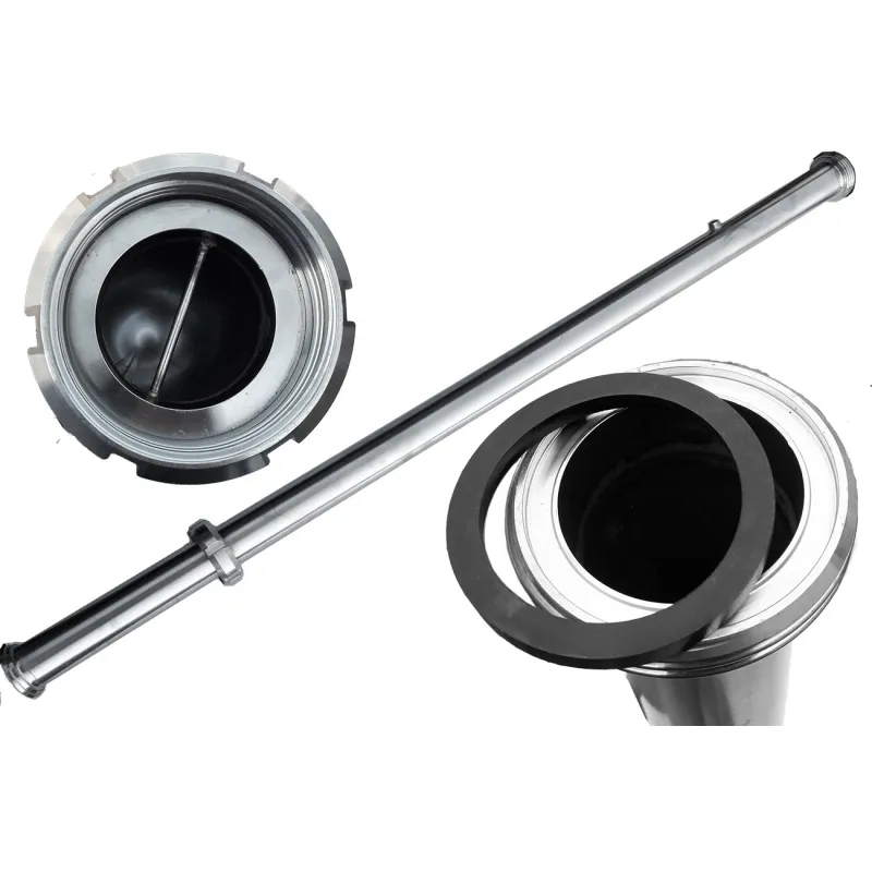 Rectification column for distillation 76 mm with SMS connector - 120 cm