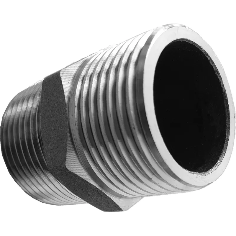 KAKSIPUOLINEN NÄNNI, 6-piste. RUOSTUMATON, HAPPON KESTÄVÄ 1/8" TAVARAT 9,6mm