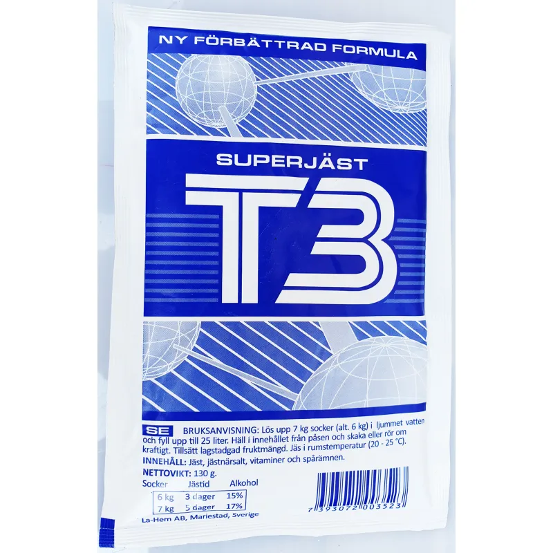 T3 SUPERJAEST destillerijäst