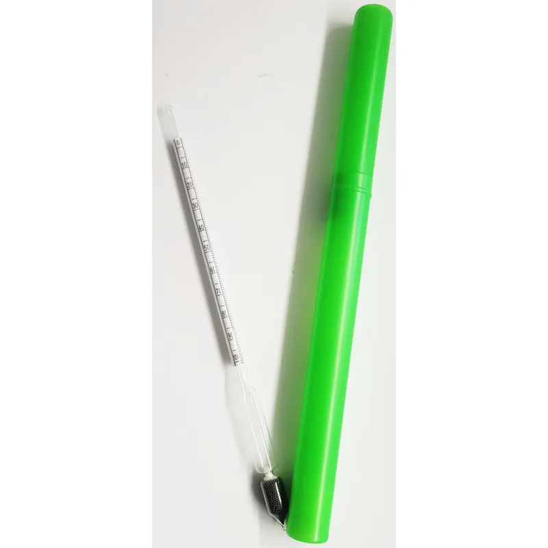 Alkoholomierz miernik WSKAŹNIK ALKOHOLU 0%-100% z zieloną osłoną