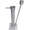 LARGE STAINLESS STAINLESS PARROT with an inlet Liquid alcoholmeter power measurement distiller