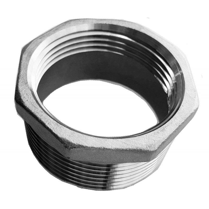 Réduction inox GW/M 5/4" pour réchauffeur 3/2"