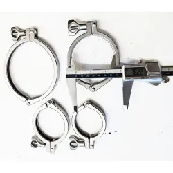 CLAMP Sprādze 76mm SKĀBES IZTURĪGS NERUSĒJOŠAIS SAVIENOTĀJS XXL