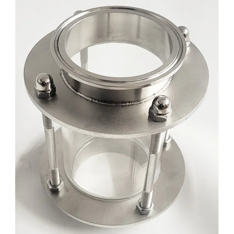 WZIERNIK WIZJER LATARKA 360 CLAMP  76mm DESTYLATOR KWASOODPORNY NIERDZEWNY