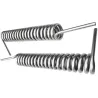 SINGLE SPIRAL 60 STAINLESS COIL DISTILLATOR 1L