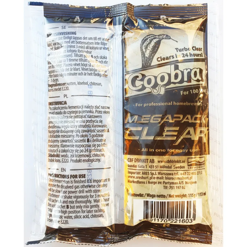 SuperKlar 24h Coobra KLAR TURBO KLAR 100 ΛΙΤΡΑ