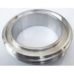 SMS CONNECTOR 51MM STAINLESS STAINLESS 2" threaded connector sleeve