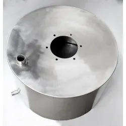 Zbiornik nierdzewny 80L litrowy do filtra, do filitra naczynie na destylator,