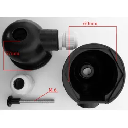 CALENTADOR DOBLE 2000/2000W PARA DESTILADOR INOXIDABLE CON PROTECTOR