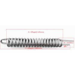 DESTILADOR SERPENTÍN SIMPLE ESPIRAL 50 INOXIDABLE 1J