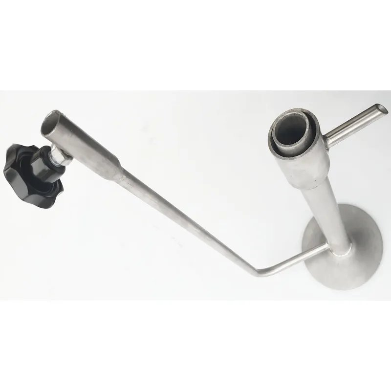 STAINLESS STAINLESS PARROT Alcohol meter liquid alcohol strength measurement in distillate with hose mount