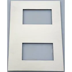 Double housing frame for LCD Thermometer, Distiller