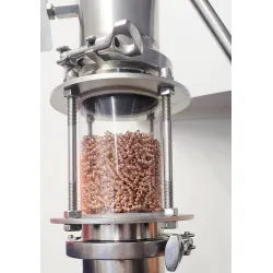 WZIERNIK WIZJER LATARKA 360 CLAMP  63mm DESTYLATOR KWASOODPORNY NIERDZEWNY