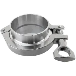 ЗАЖИМ 51 СОЕДИНИТЕЛЬ ИЗ НЕРЖАВЕЮЩЕЙ СТАЛИ Tri-Clamp DN50 / 52 мм TC