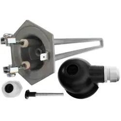 ENKELVÄRMARE 2000W 5/4 ROSTFRI DISTILLATOR med skärm