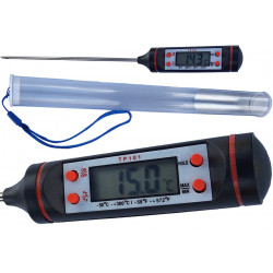 Smeigtukas termometras nuo -50 iki 300 laipsnių C LCD KITCHEN MEAT WINE