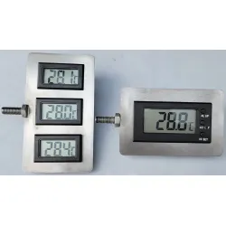 TRIPLE Gehäuserahmen mit M8 Schraube für LCD Thermometer, Distiller
