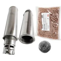 Destylator KOLUMNA, Katalizator fiting do beczki do piwa KEG z WYPEŁNIENIEM