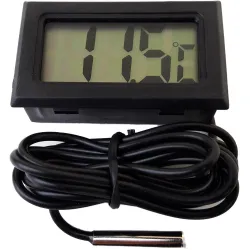 Termometro LCD con sonda da -50 gradi C a 110 gradi C