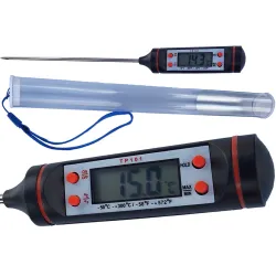 Штыревой термометр от -50 до 300 градусов C LCD КУХНЯ МЯСО ВИНО