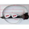 DOUBLE HEATER 2000/2000W WITH CABLE FOR STAINLESS DISTILLATOR WITH SHIELD