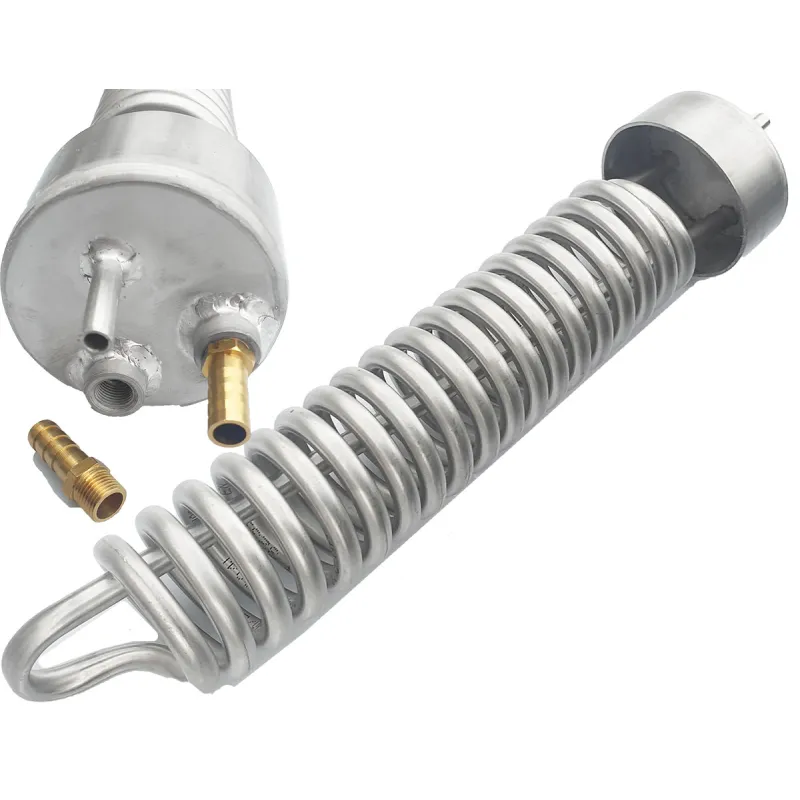 Tapa de enfriamiento para la cabeza 50.8 mm Aabratek, enfriador, espiral simple para el destilador