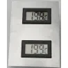 Dvojitý rám pre LCD teplomer, Distiller