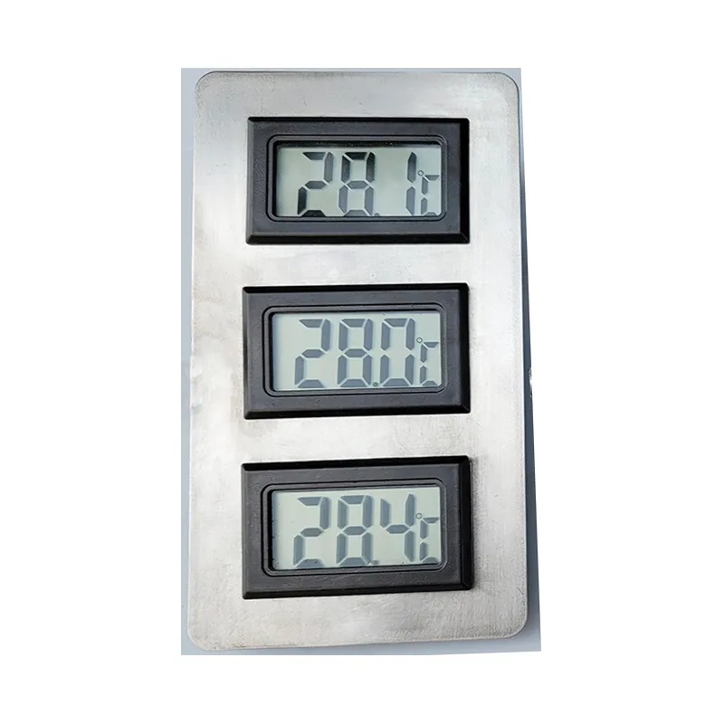 TRĪSkāršs korpusa rāmis LCD termometram, Distiller