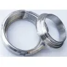 SMS KONEKTOR 76MM Objímka a matica NEREZ 3" Objímka+matica