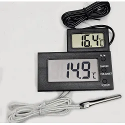 Smokehouse Probe Termometer Cooking Hälytin Suuri Jopa 300 astetta Tislaaja