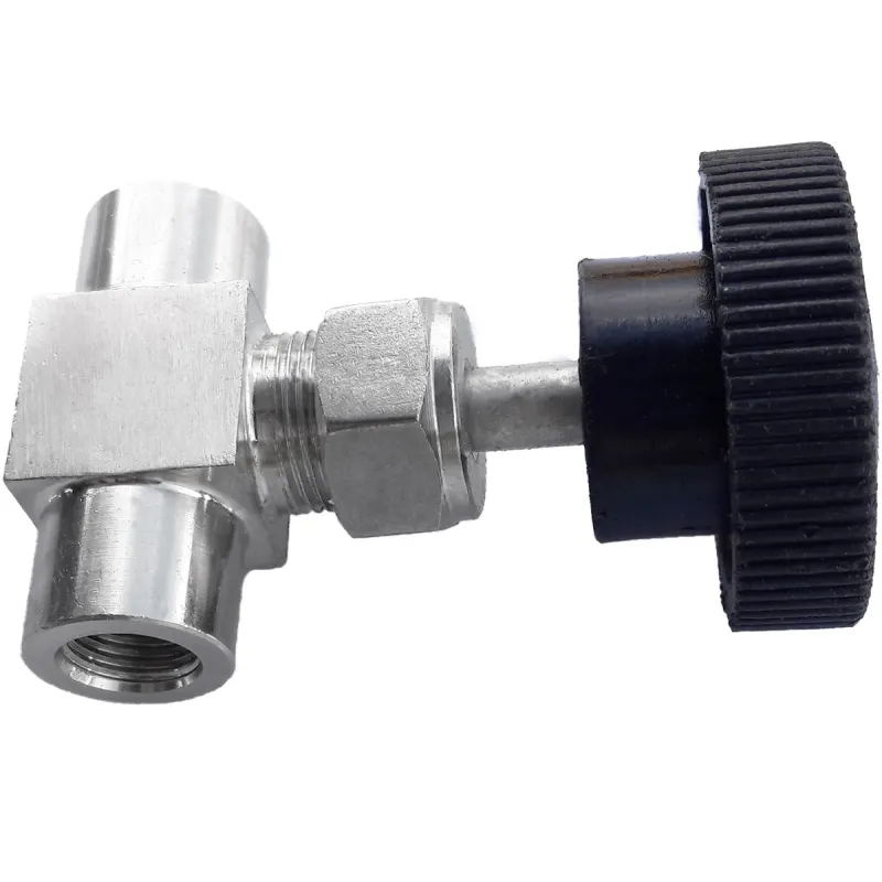 Zawór precyzyjny, zaworek iglicowy 1/4 Destylator Nierdzewny