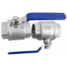 1/4" 2-PCS BALL VALVE STAINLESS STAINLESS