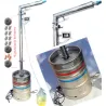 CLAMP DISTILLER 50 L NERUSĒŠAJS NErūsējošais viela UZ CAURULES 50 uz CLAMP savienotāja