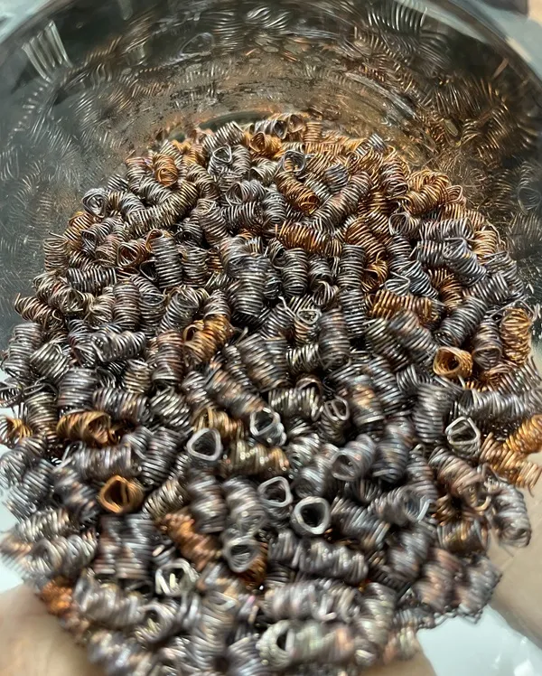 Jak wyczyścić sprężynki miedziane do destylatora 